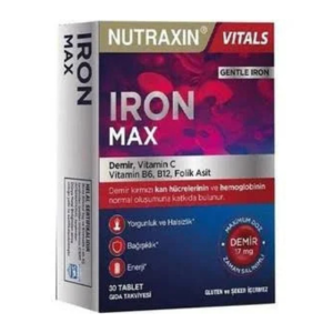 Iron Max 17 Mg 30 Tablet