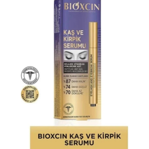 Kaş Kirpik Serumu - Kolajen Hyaluronik Asit Hint Yağı Keratin Peptidleri B5 Biocomplex B11