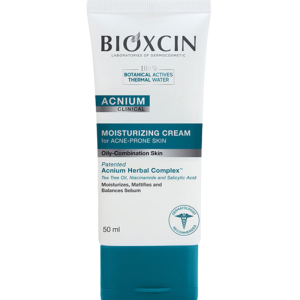 Bioxcin Acnium Sebum Dengeleyici Nemlendirci Krem 50 Ml - Salisilik Asit Çay Ağacı Yağı Niasinamid