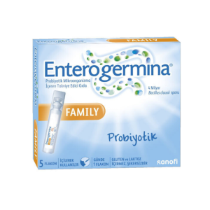 Enterogermina Family Probiyotik Mikroorganizma İçeren Takviye Edici Gıda 5 Flakon