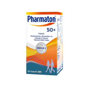 Pharmaton 50+ Plus Takviye Edici Gıda 30 Kapsül (1)
