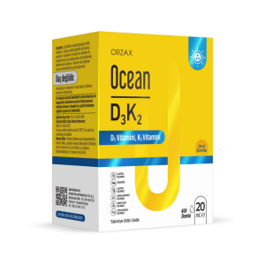 Ocean Orzax OCEAN VİTAMİN D3K2 DAMLA 20 ML