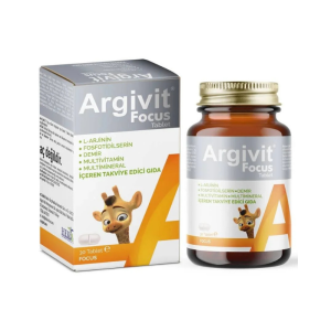 Focus L-Arjinin, Fosfotidilserin, Demir, Multivitamin ve Multimineral İçeren Tablet 30 Tablet