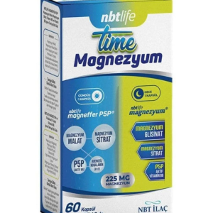 Nbt Life Time Magnezyum 60 Kapsül