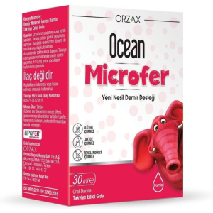 Orzax Ocean Microfer Takviye Edici Gıda 30 ml - Damla