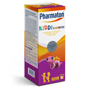 Pharmaton Kiddi Growth Sıvı Takviye Edici Gıda 200 ml - Meyve Aromalı