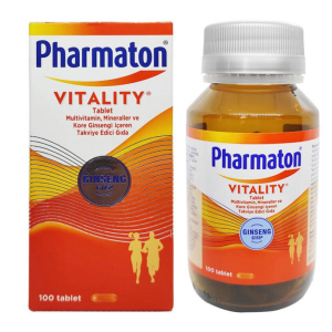 Pharmaton Vitality 100 Kapsül - Takviye Edici Gıda